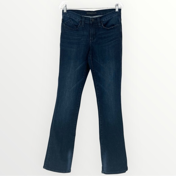 Rock & Republic Denim - Rock & Republic Women's Size 8 Kasandra Stretch Bootcut Denim Jeans Studded READ